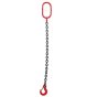1 metre 10mm 1-Leg Chain Sling with Clevis Sling Hook with Safety Catch
