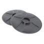 Wheel Cap Set for Karcher Xpert HD 7125 Pressure Washer - OEM No. 4.515-347.0