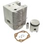 Cylinder & Piston for Wacker WM80 Engine (Oval Exhaust Port) - 5000176400