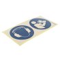 Decal for Wacker DPU2540H, DPU2560H Compactor - OEM No. 5000219175