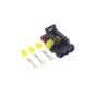 3-Way Superseal Female Connector 24V DC - 14A Max