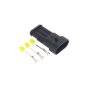 3-Way Superseal Male Connector 24V DC 14A Max Current Rating