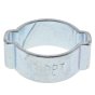 'O' Clips, 2-Ear Zinc Plated, Inner Diam. 1/2", Range: 11-13mm - Each