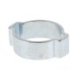 O Clips Double Two Ear Zinc Plated Size: 15-18mm