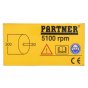 Active RPM Plate for Husqvarna K950, K950 Rescue Disc Cutters- 506 23 51-03