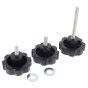 Securing Knob Kit for Clipper TR231 GL Tile Saw - OEM No. 510126207