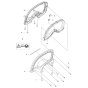 Handle for Husqvarna 522iHD75
