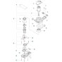 Gears for Husqvarna 522iHDR60