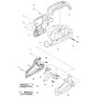 Housing for Husqvarna 522iHDR60