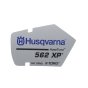 Label 562XP X-TORQ - Genuine Husqvarna Part - 523 03 56-05