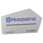 Label for Husqvarna K760 K770 K970 Disc Cutters - 525 57 11 01