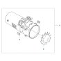 Fan for Husqvarna 525iB