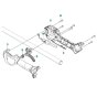 Handle Assembly for Husqvarna 525iLST