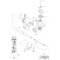Shaft Assembly for Husqvarna 525RX