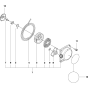 Starter Assembly for Husqvarna 530BT