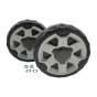 Wheel Kit for Husqvarna LB144, LB144i, LB244E Lawn Mowers - OEM No. 531 14 67-37