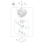 Cylinder Assembly for Husqvarna