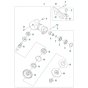 Gear Assembly for 543RB