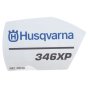 Label for Husqvarna 346XP Chainsaws - 544 97 36 01