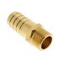 Brass 1" Male BSP Thread to 1" Hose Tail Fitting