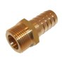Brass 1/2" Male BSP Thread to 3/8" Hose Tail Fitting