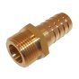 Brass 1/4" Male BSP Thread to 1/2" Hose Tail