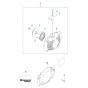 Starter Assembly for Husqvarna 545F