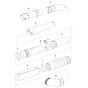 Tube for Husqvarna 550iBTX
