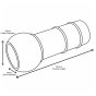 Leverlock Connector 3.1/2" Male to 3" Hose Tail for Fluid Transfer Systems