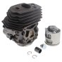 Cylinder Assembly /w Piston for Husqvarna 545 Chainsaw - OEM No. 577 76 47-08