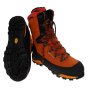 UK 8 Leather Chainsaw Boots with Steel Toecap and Waterproof Sympatex Material