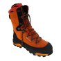 UK 8 Leather Chainsaw Boots with Steel Toecap and Waterproof Sympatex Material