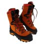 UK 8 Leather Chainsaw Boots with Steel Toecap and Waterproof Sympatex Material