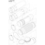 Tube Assembly for Husqvarna 580BFS
