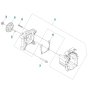 Crankcase Assembly for Husqvarna