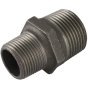 Malleable Iron Reducing Hex Nipple 3" x 2" M/M BSP