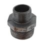 Malleable Iron Reducing Hex Nipple 2" x 1.1/4" M/M BSP