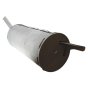 Muffler Assembly With Heat Shield for Husqvarna RC318T, RC320Ts AWD Rider Mowers - 590 53 37-01