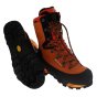 UK 7.5 Chainsaw Leather Boots with Steel Toe Cap - Husqvarna Technical 24
