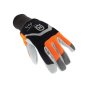 Size 7 Chainsaw Protection Gloves - Goat Leather Palm, Touchscreen Compatible