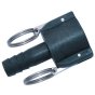 2" Poly Camlock Coupling to 2" Hose Tail - Type C