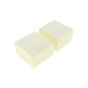 75mm Yellow Sticky Notes - Pack of 12 Pads, Repositionable, Strong Glue