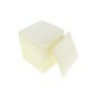 75mm Yellow Sticky Notes - Pack of 12 Pads, Repositionable, Strong Glue