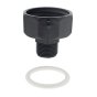 Swivel Hose Tail Coupler for IBC Containers - S60x6 Female to 1" BSP