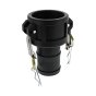 2" Type C Camlock Coupling x Hose Tail - Polypropylene