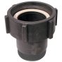 2" BSPP - S60 X 6 Fixed Male x Female Thread - IBC Fitting 