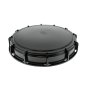 IBC 9" (220mm) Cap Lid Solid with no Bung