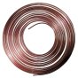 Copper Pipe 22 Gauge L: 25ft, Outer Diameter: 1/4"