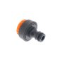 Plastic Hose Tap Connector 3/4" to 1/2" Male Hozelock Fitting