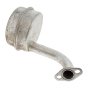 Exhaust Silencer Muffler Extended for Villiers F12 / F15 / A15 Sloper Engines